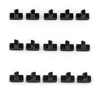 Waldfelsen® Hoz Figures: 15 Ships Suitable for Settlers (Colour: Black)