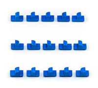 Waldfelsen® Hoz Figures: 15 Ships Suitable for Settlers (Colour: Blue)