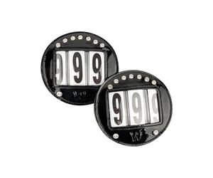 Waldhausen 2026 Head Number Gloss Leather Round - Black