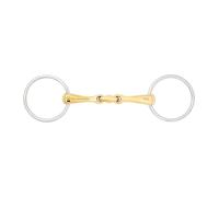 WALDHAUSEN Cyprium Snaffle Bit Double Brew R:7 cm S:14 mm W: 12.5 cm