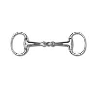 Double shattered olive bit for horse Waldhausen Massif