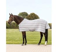 Waldhausen Economic Fly Blanket with Cross Surcingles, Silver Grey/Grey, 75 cm