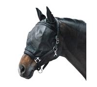 Waldhausen Fly Mask Premium with Halter with Ear Protection Black SH