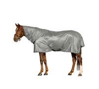 Waldhausen FlyControl Fly Blanket with Neck Piece, Silver Grey, 155 cm
