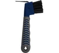 Waldhausen Hoof Pick Brush Grippy Azure Blue/Grey - 16.5cm