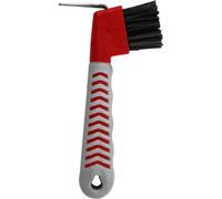 Waldhausen Hoof Pick Brush Grippy Red/Grey - 16.5cm