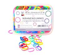 Waldhausen Horse Rubber Plaiting Bands With Box Storage For Mane Care