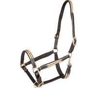 WALDHAUSEN Leather halter X-Line Oxford, brown/beige, VB