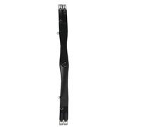 Waldhausen Leather Long Girth with Ring - Black - 125cm