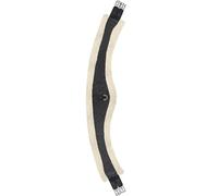 WALDHAUSEN Moon Long Strap with Teddy Fur, Black/Natural, 100 cm