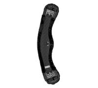 WALDHAUSEN Moon Strap with Teddy Fur, Black/Black, 75 cm