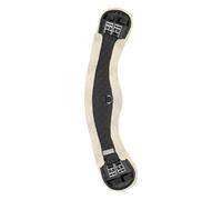 WALDHAUSEN Moon Strap with Teddy Fur, Black/Natural, 70 cm
