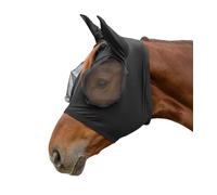 WALDHAUSEN Puck Flex Fly Mask, Black, WB