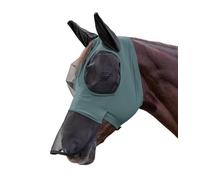 WALDHAUSEN Puck Fly Mask with Nose Protection, Pine Green, Pony