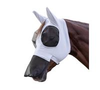 Waldhausen Puck Fly Mask with Nose Protection, Silver Grey, VB