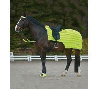 Waldhausen Reflex Exercise Sheet Hi-VIZ Rug with Saddle Cut Full/Cob Neon Green