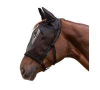 Waldhausen Willow Headcollar with Fly Mask, Black, Shetty