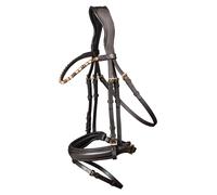 WALDHAUSEN X-Line Goldheart Bridle Swedish Combination Black PON