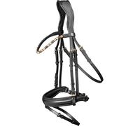 WALDHAUSEN X-Line Goldheart Bridle Swedish Combination Black PON