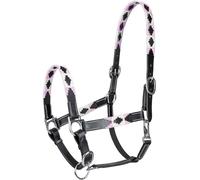 WALDHAUSEN X-Line Polo Leather Headcollar Pink/Beige VB