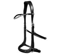 WALDHAUSEN X-Line Snaffle Bridle Bitless Sensation, PON, Black