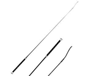 Waldhousen Dressage Whip with Velour Grip black Size:Länge 110 cm