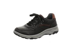 Waldläufer Comfortable Sports Floor Black (Black, UK Footwear Size System, Adult, Men, Numeric, Wide, 12)