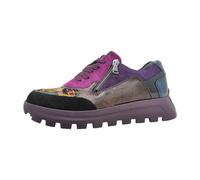 Waldläufer H-Ajala Sporty Lace-Up Purple, 673 Blk Fir Purple, 7 UK