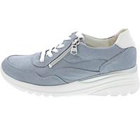 Waldläufer H-Carla Sporty Lace-Up Shoes Blue, Sky white, 8.5 UK
