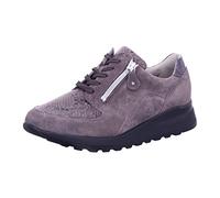Waldläufer Hiroko Women's Lace-Up Shoes, Sporty Trainers, Grey, Leisure, Shoe Size: EUR 40 | UK 6.5