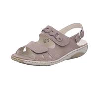 Waldläufer Open Toe Adjustable Wide Fit Sandal 5 Beige
