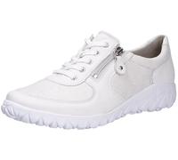 Waldläufer OrthoTritt Havy-Soft H89001-246-150 Trainers, Smooth Leather with Stretch Material, White, Width H White, White, 3 UK