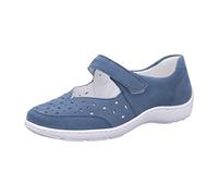 Waldläufer Womens 496325 191 088 Henni Denver Pietra Mary-Jane Velcro Shoes