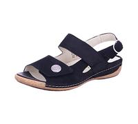 Waldläufer Women's Sandal 37,5 38 38,5 39 40 41 41,5 Black Heliett, Colour:Schwarz, Lady Sizes:38.5