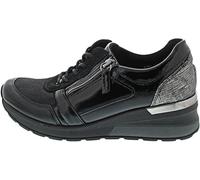 Waldlaufer Chloe Womens Trainers 5.5 UK Black Pat Combi