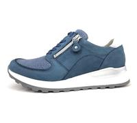 Waldlaufer Hiroko Soft Lace Up & Zip Fastening 4.5 UK Denim