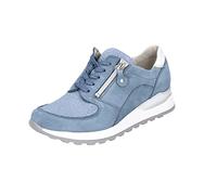 Waldlaufer Hiroko Soft Lace Up & Zip Fastening 7 UK Denim