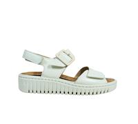 Waldlaufer Willow 955004 178 148 Off White Leather Women's Adjustable Sandals