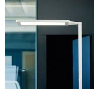 Waldmann Yara.single LED floor lamp CCT, BT, LTX, silver