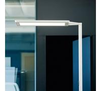 Waldmann Yara.single LED floor lamp CCT, BT, PIR, silver
