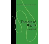 Theories of Rights by Jeremy Waldron (Paperback, 1985)