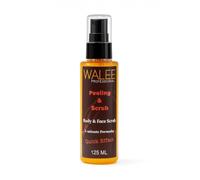 Walee Professional Peeling & Scrub, Face & Body Scrub, 5-Minute Formula, Quick Effect 125ml
