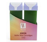 Walee Roller Wax Cartridge Refill Depilatory, Roll on Wax Cartridge roller Honey, Pink, Aloe Vera, Tea Tree- (6 x 100ml) (100ml x 6, Aloe Vera)