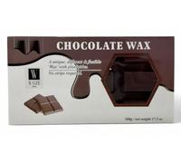 Walee Sensitive Hot Film Depilatory Wax Block, Tea Tree, Chocolate & Strawberry, Low Allergy Risk Formula, 500g (500g, Chocolate)