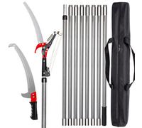 Walensee 27Ft Extendable Pole Saw And Pruner Blade Scissor Cutter For High Branches Tree Trimming Tree Pruner Manual Branch Timmer