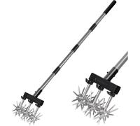 Walensee Adjustable Rotary Cultivator With Star-Shaped Tines in Grey Walensee Grey