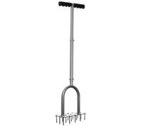 Walensee Durable Lawn Aerator With 15 Spikes For Grass Yard And Garden, Soil Aerating Tool