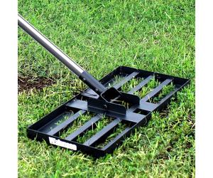Walensee Lawn Leveling Rake, 198cm 43×25cm Levelawn Tool, Heavy Duty Effort Sa