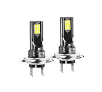 WALEQW Front Head Light 2pcs For A4 B5 B6 B8 For A6 For C5 For A3 For A5 For Q3 For Q5 For Q7 H7 LED Car Headlight Bulbs Super Bright(2PC)