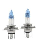 WALEQW Front Head Light 2Pcs Super LED Bulbs White 12V H4 Headlamps Kit 100W 6000K Car Auto Lamps Xenon Lamp Bright Halogen Headlight(H4-2PC)